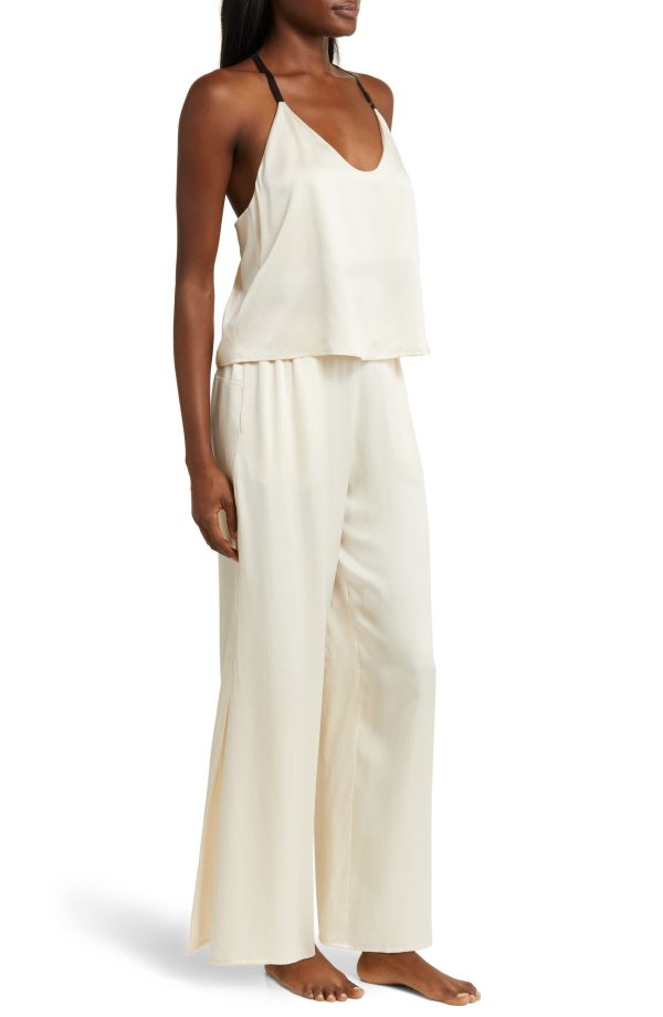 Tranquil Silk Vest & High-Waist Trouser Duo - Image 2